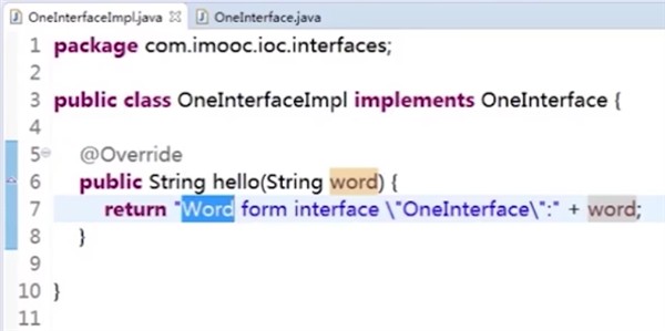  接口及面向接口编程
